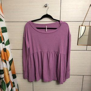 Oversized Free People Top